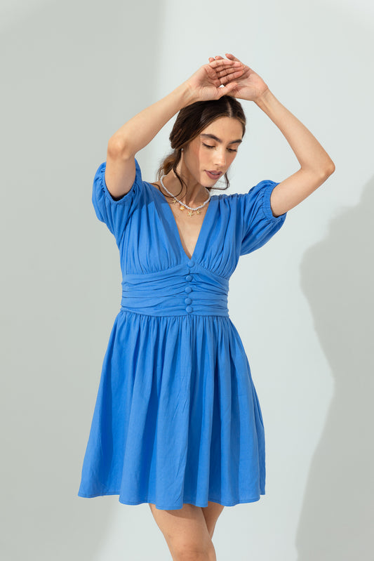 VESTIDO CELESTE PROMOCIÓN!