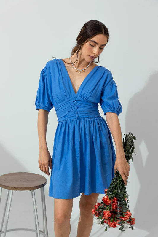 VESTIDO CELESTE PROMOCIÓN!