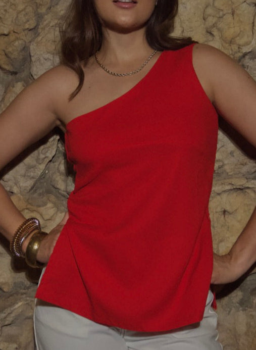 BLUSA JADE ROJA