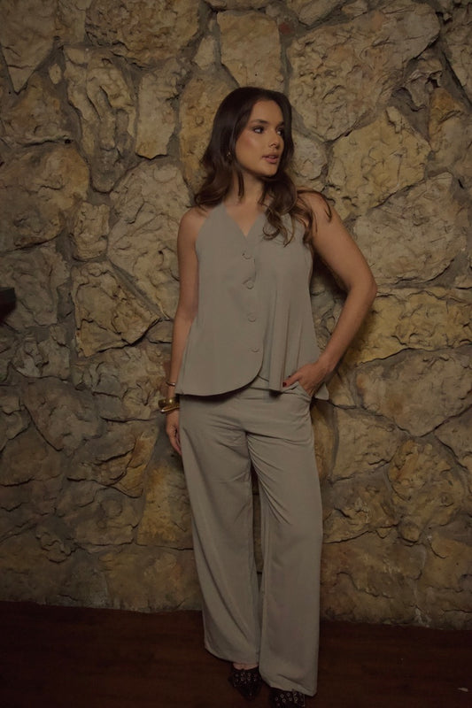 PANTALON CARTAGENA GRIS PIEDRA