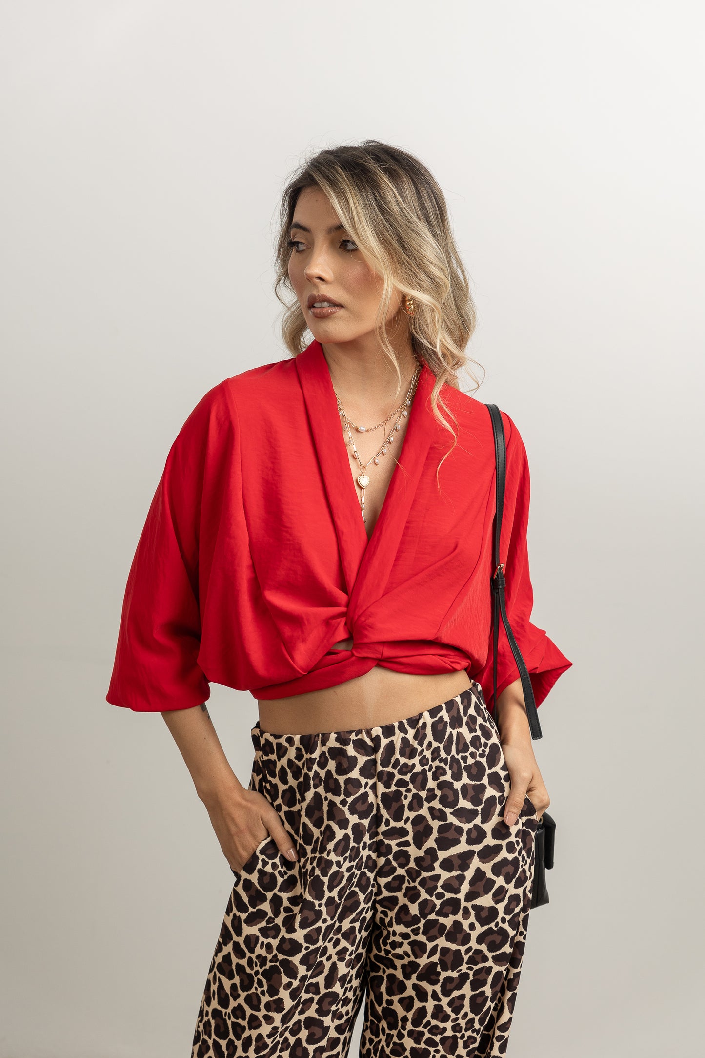 BLUSA GABY ROJA MAY