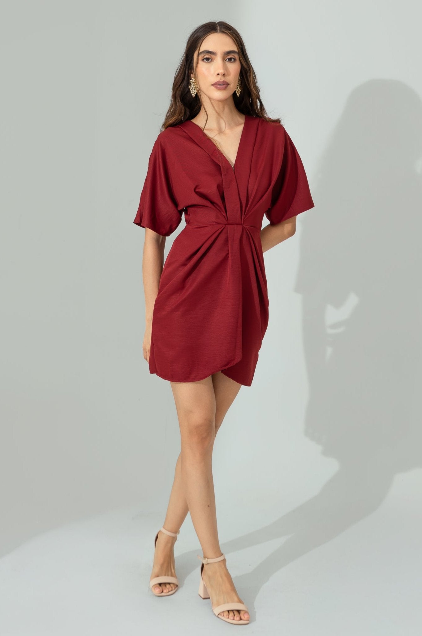 VESTIDO PERLA VINOTINTO