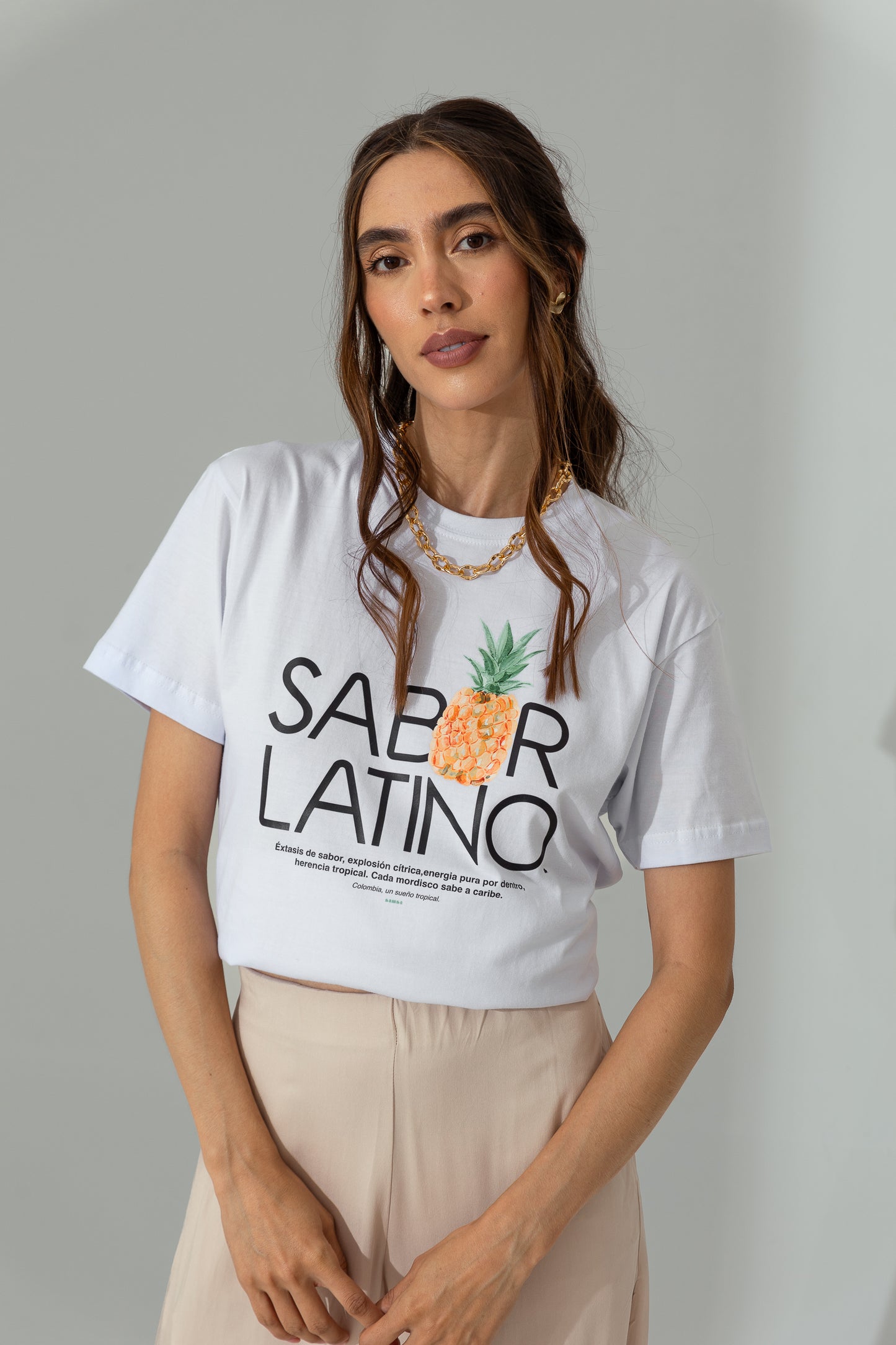 CAMISETA OVERSIZE SABOR LATINO