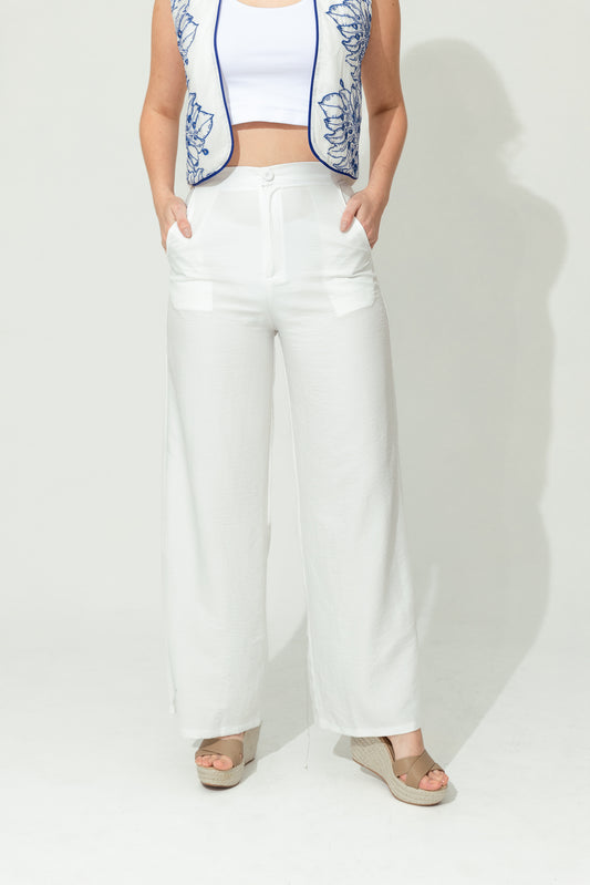 PANTALON LONDRES BLANCO