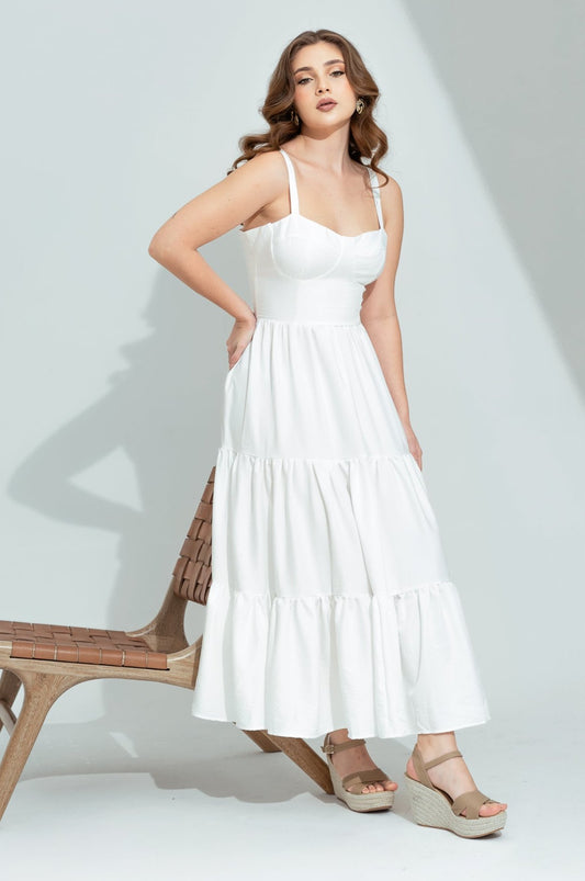 VESTIDO COCOA BLANCO