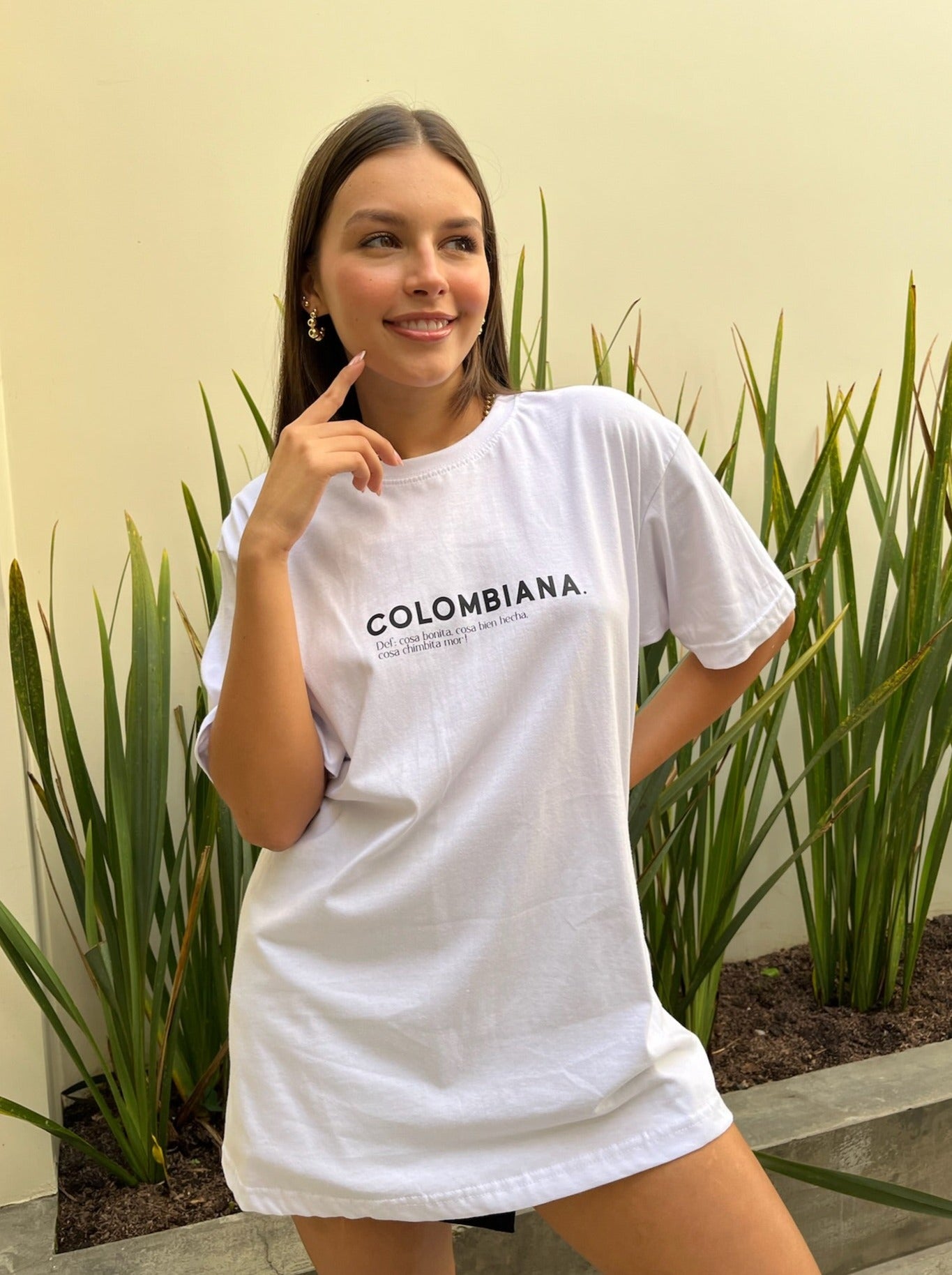 CAMISETA OVERSIZE - COLOMBIANA.