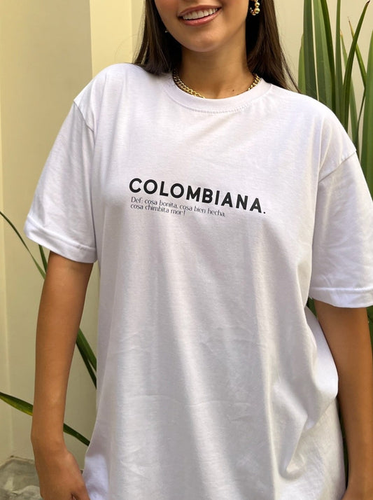 CAMISETA OVERSIZE - COLOMBIANA.