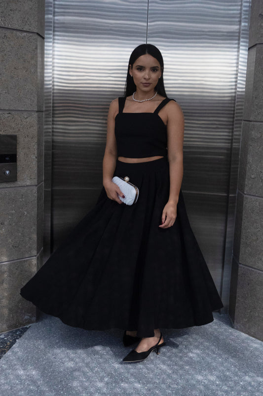 TOP VALERIA NEGRO