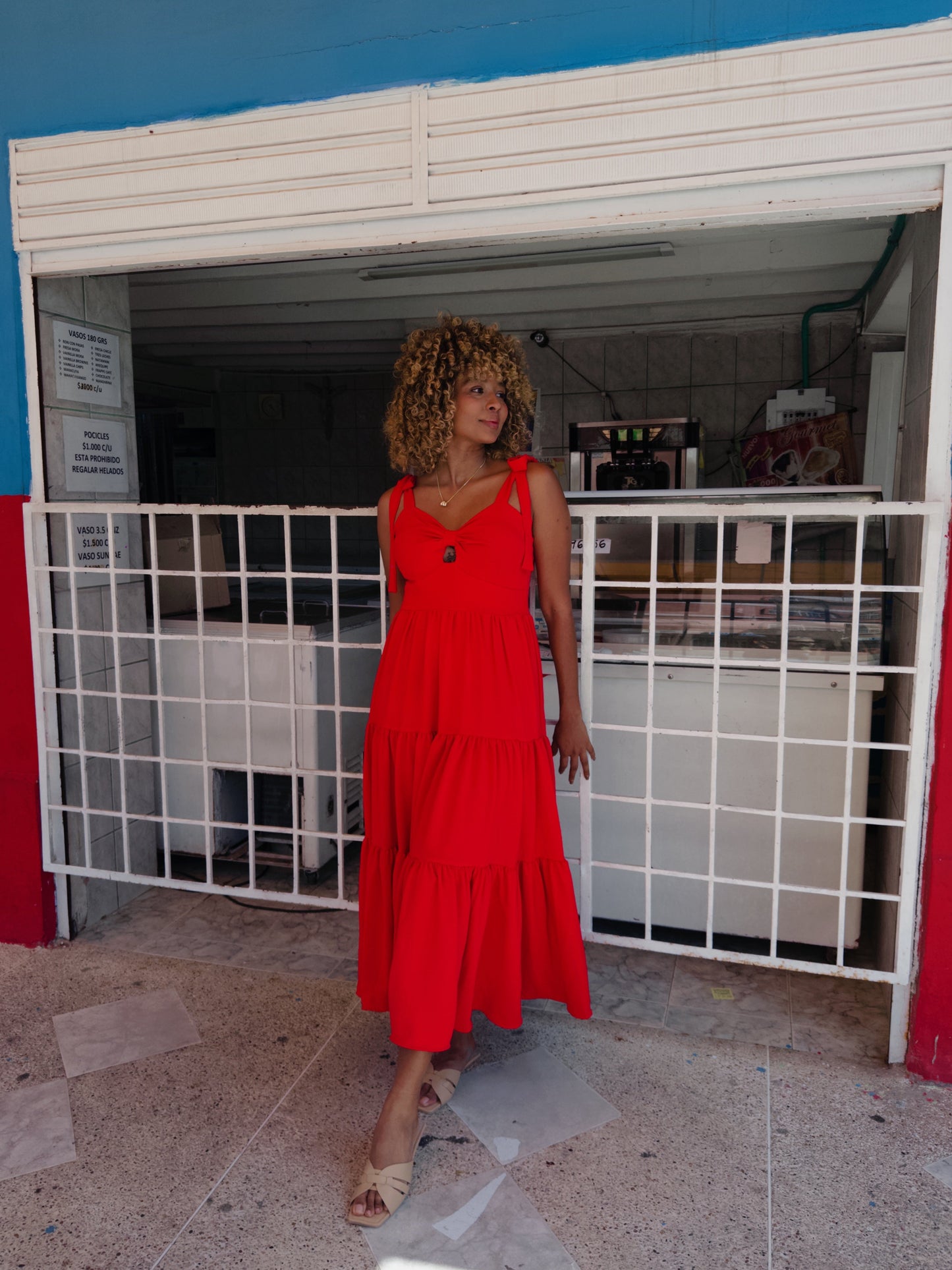 VESTIDO MATILDE ROJO