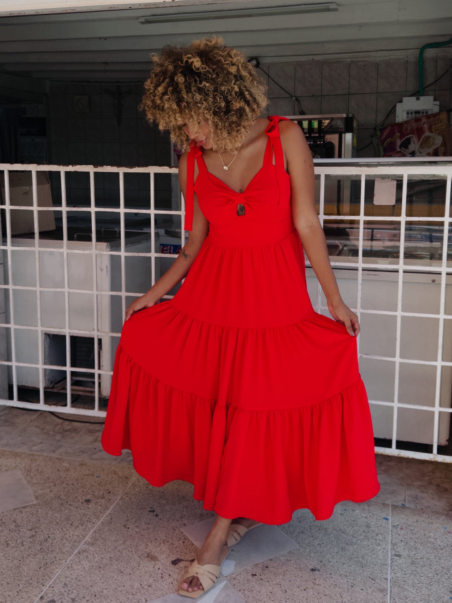 VESTIDO MATILDE ROJO