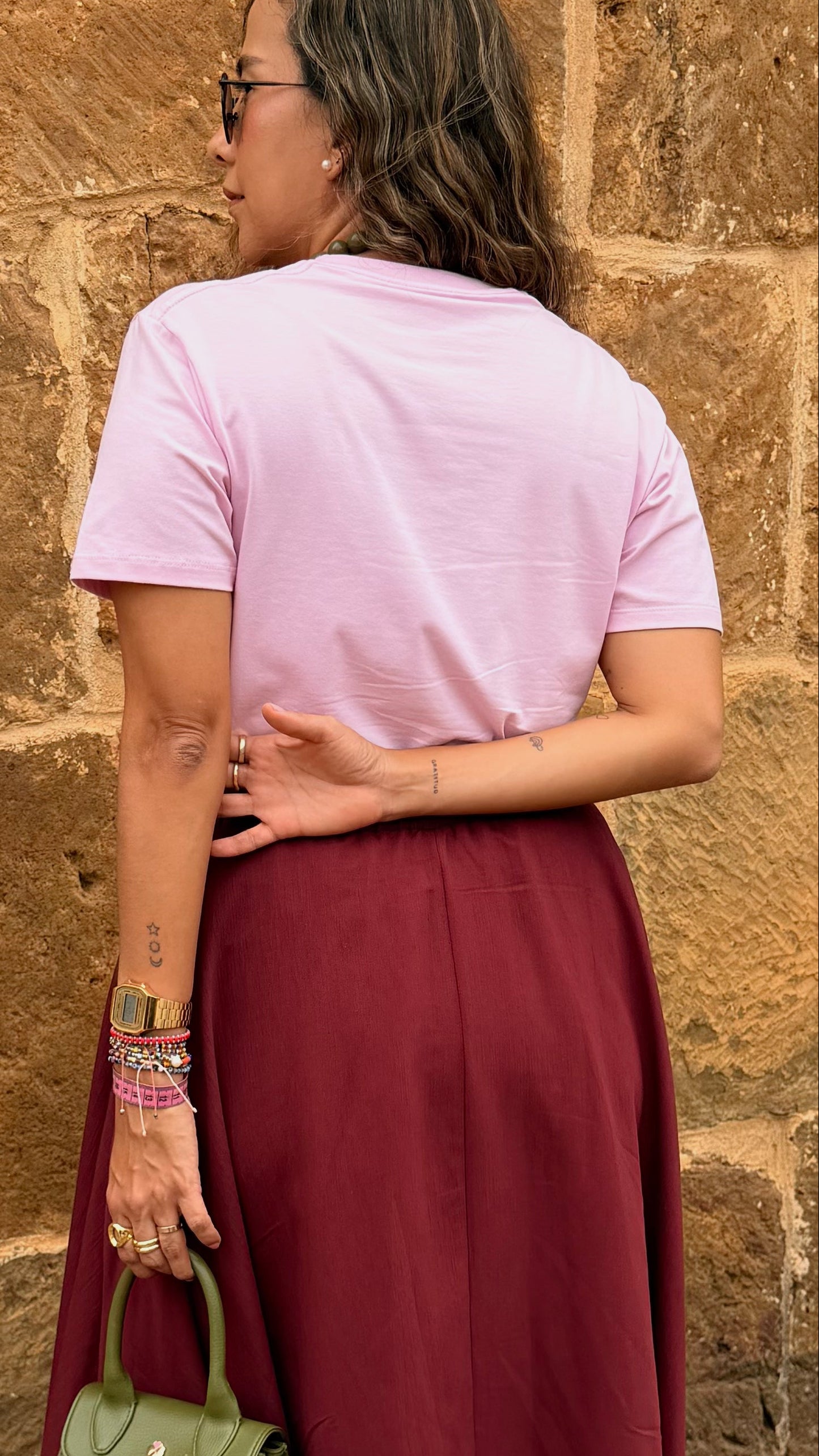 CAMISETA ROSA