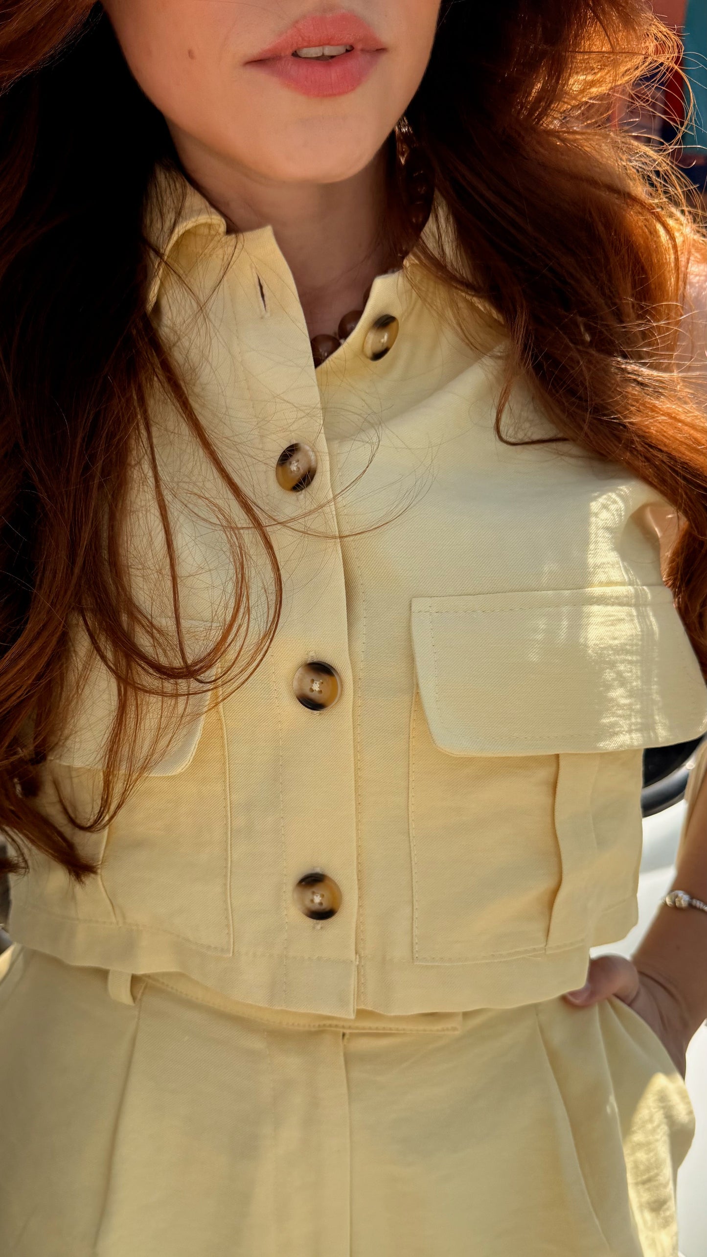 BLUSA SAMANTHA AMARILLO