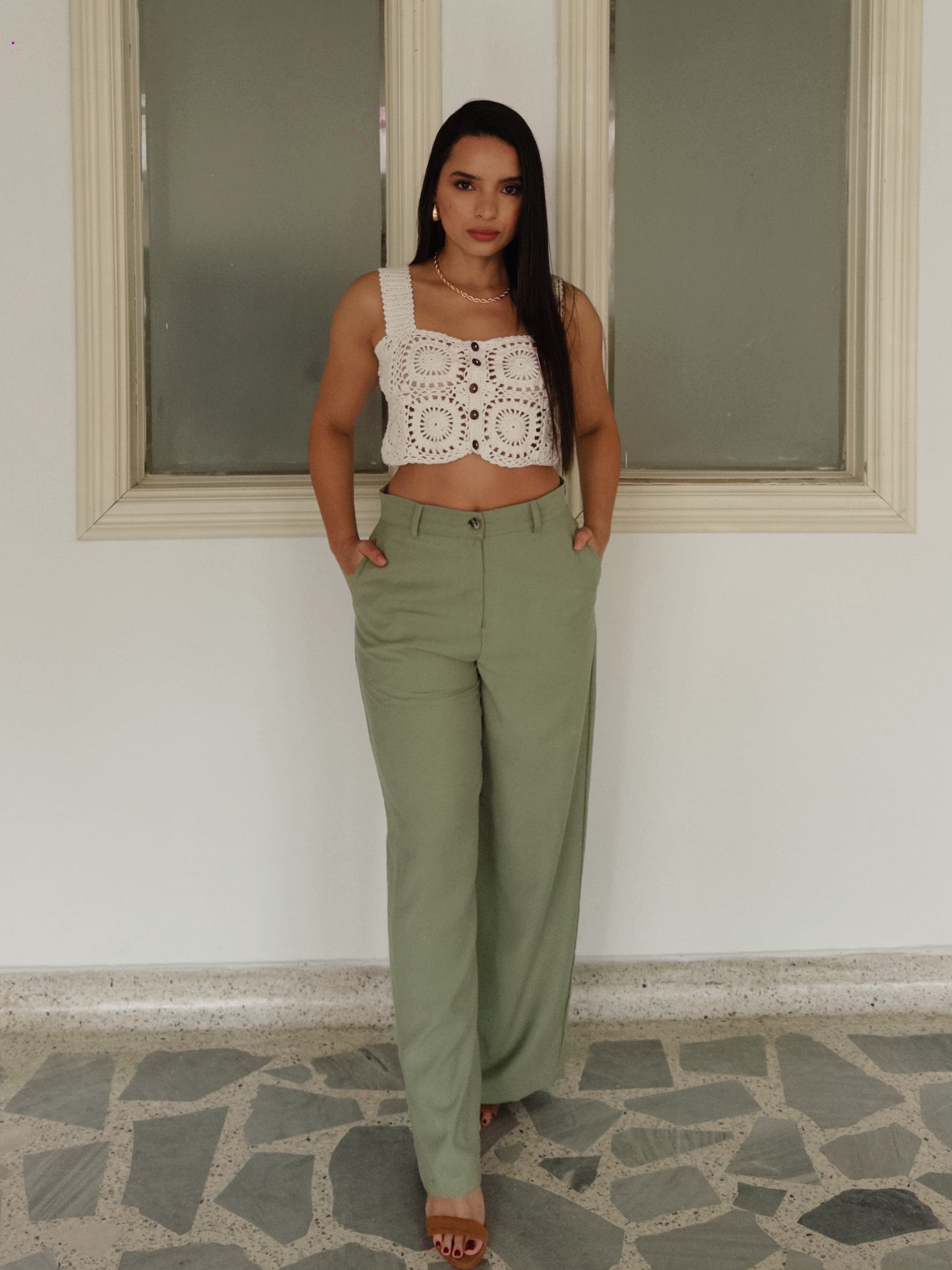 PANTALON CARTAGENA VERDE