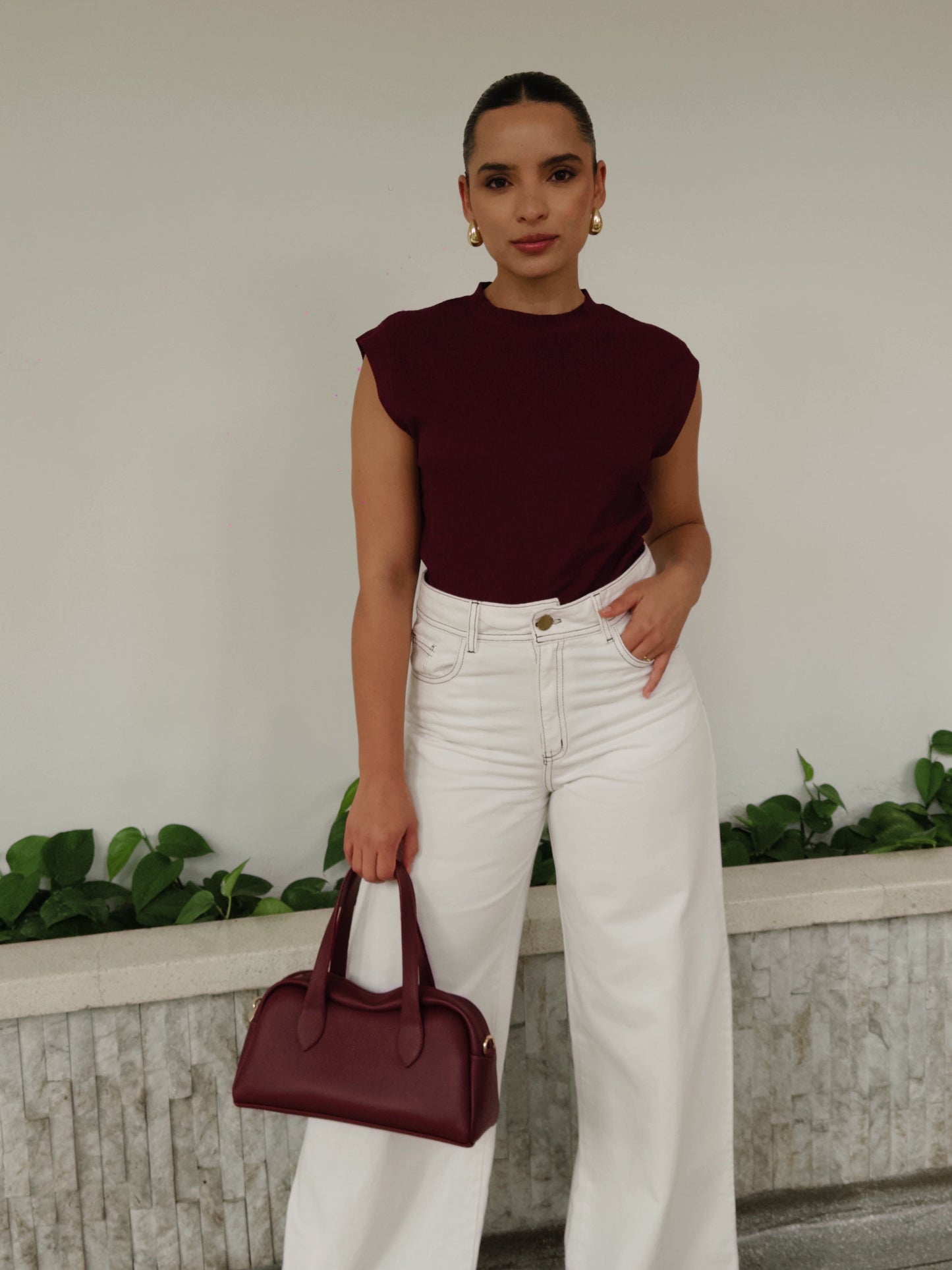 BLUSA MUSCULOSA VINOTINTO