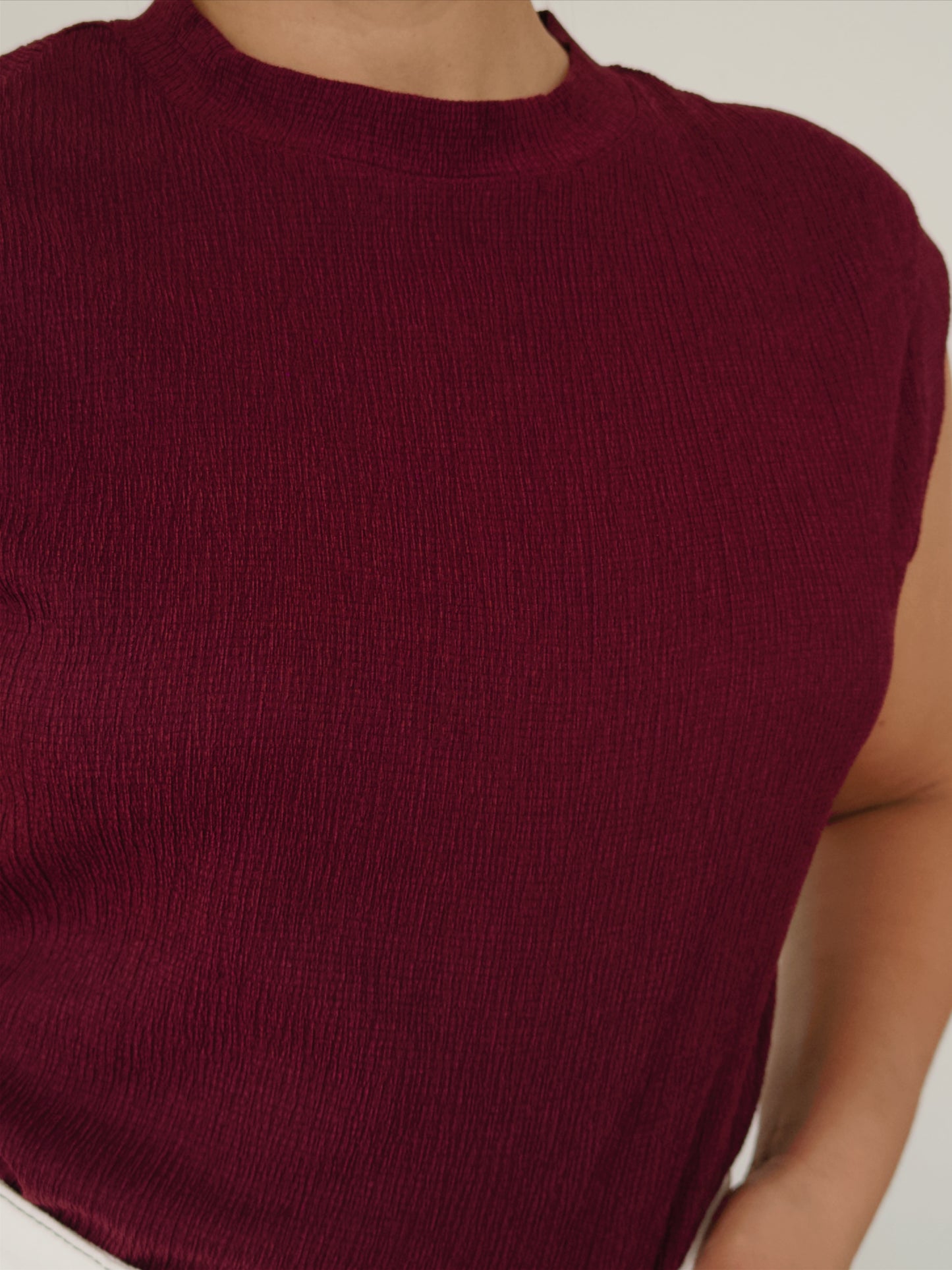 BLUSA MUSCULOSA VINOTINTO