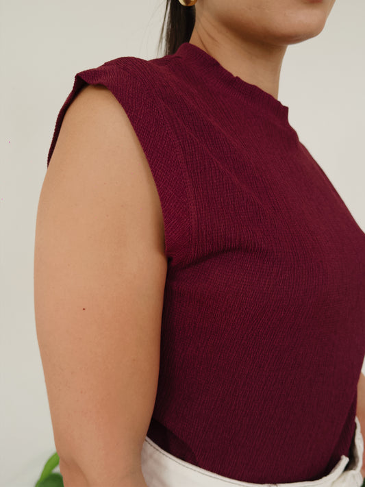 BLUSA MUSCULOSA VINOTINTO