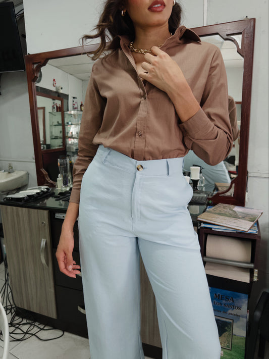 PANTALON CARTAGENA CELESTE