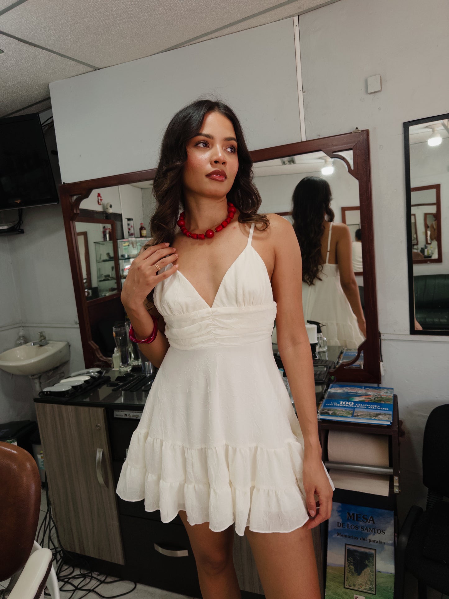 VESTIDO MARFIL