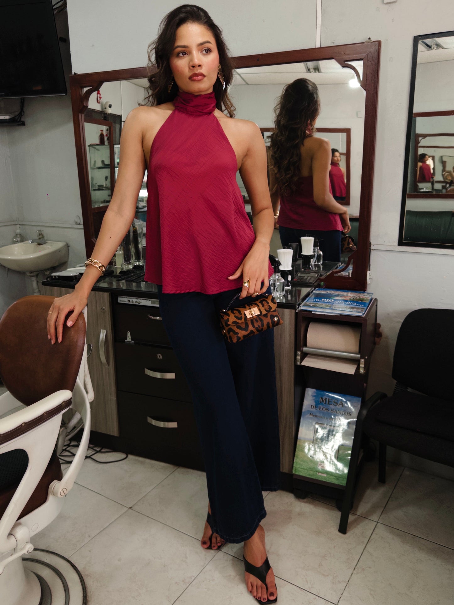 BLUSA MALVA