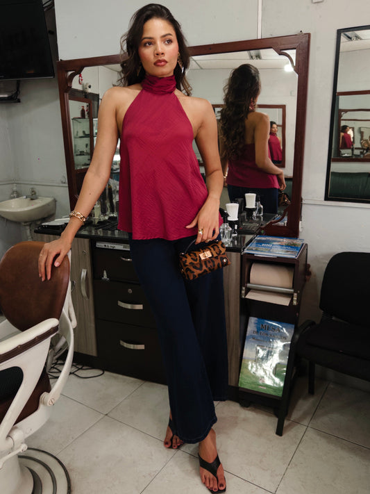 BLUSA MALVA