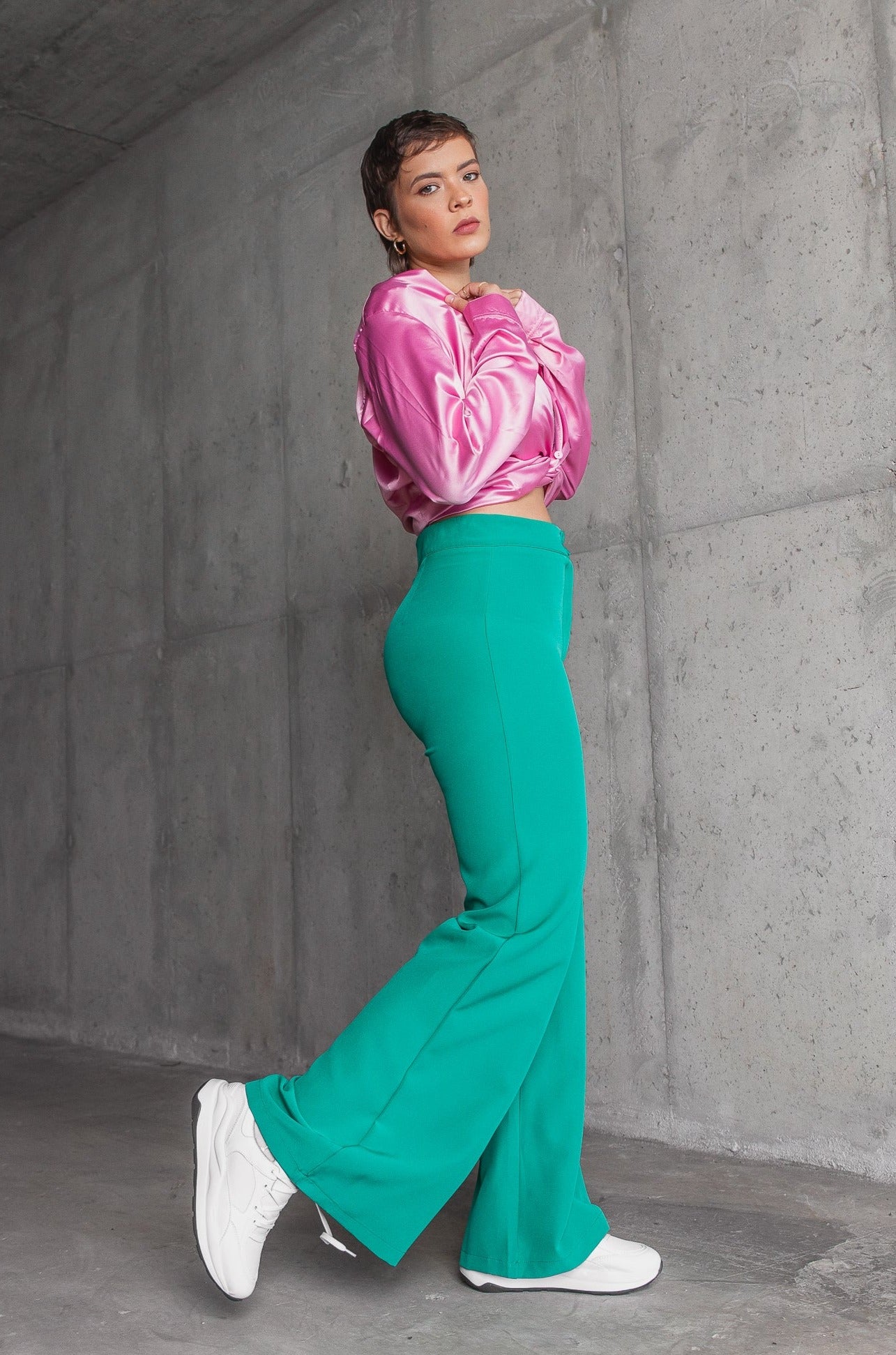 PANTALON BERLIN VERDE TSD